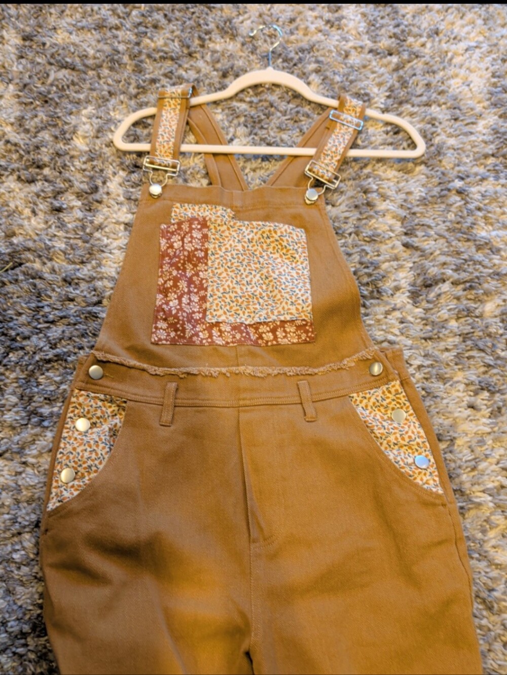 BiBi Patchwork Overalls